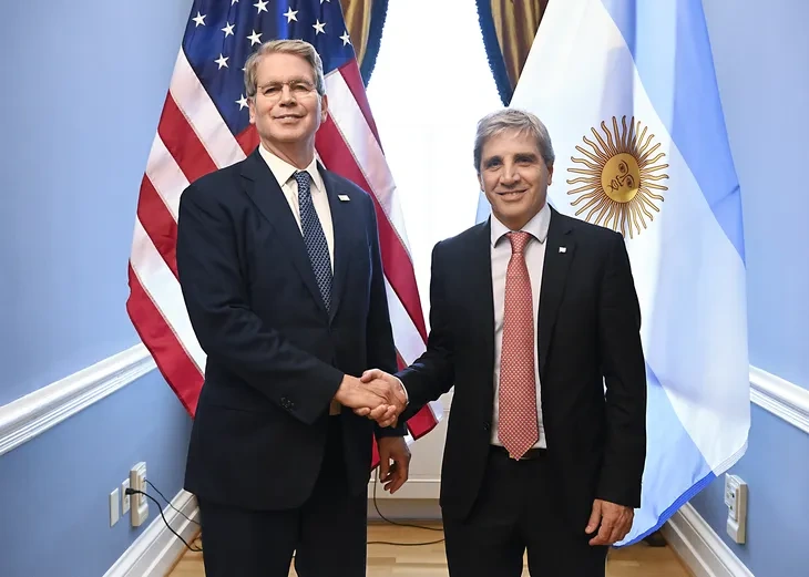 EE.UU. y Argentina avanzan en un apoyo financiero con reuniones clave en Washington  