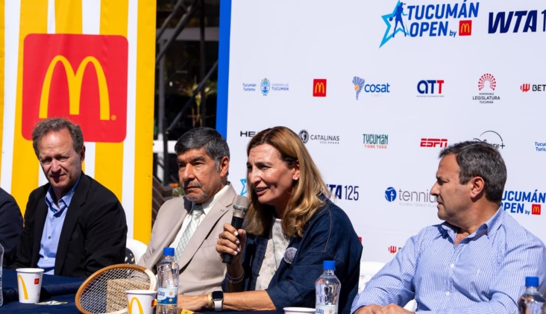 Mercedes Paz, sobre el Tucumán Open: "Estoy súper emocionada de que sea en mi club"