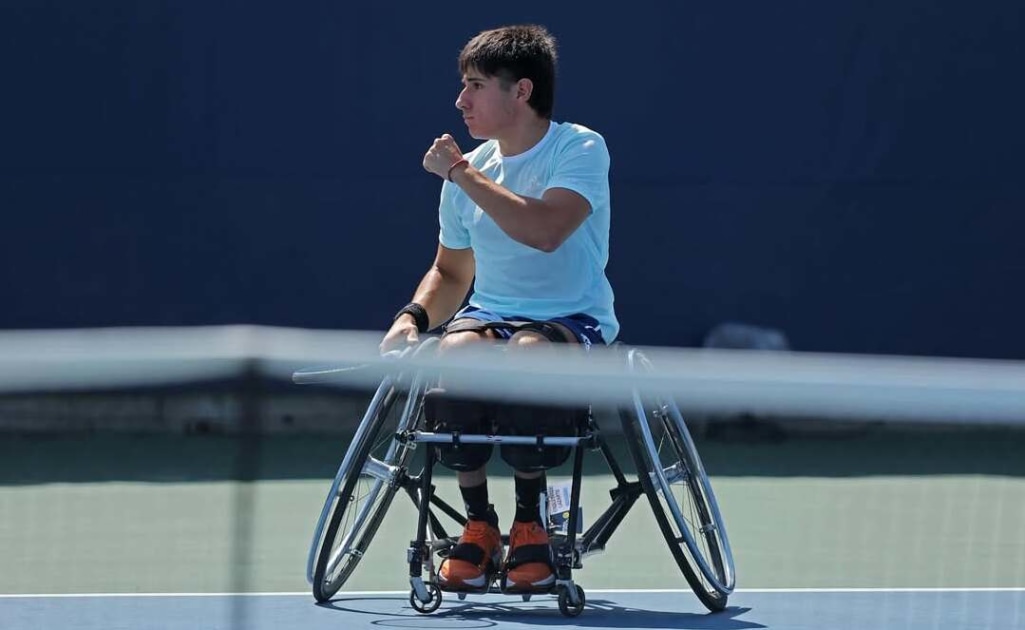 Gonzalo Lazarte, entre los mejores: jugará el Masters de tenis adaptado en la categoría Quad