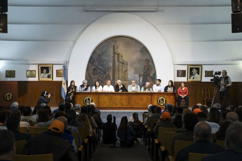 La CGT adelantó su conmemoración del 17 de octubre con una muestra inmersiva en Azopardo