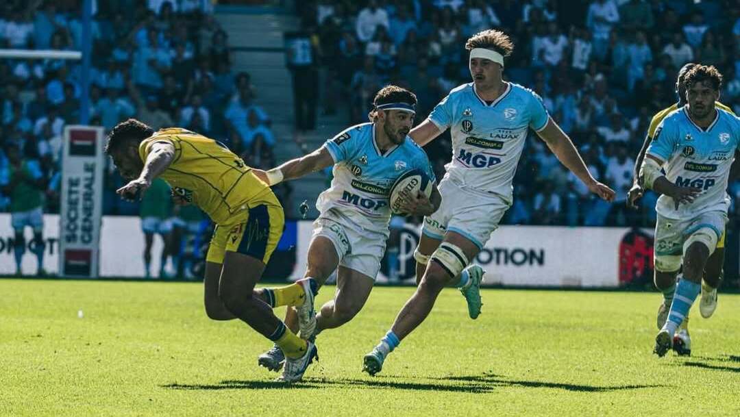 Mateo Carreras brilló  en su vuelta a Bayonne con dos tries
