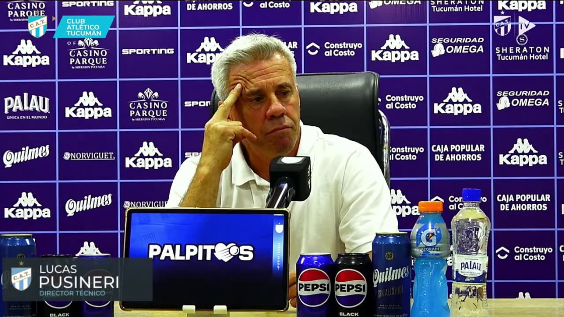 “Ya no se puede cambiar lo que pasó, hay que mirar hacia adelante”: Lucas Pusineri trata de poner paños fríos a la situación