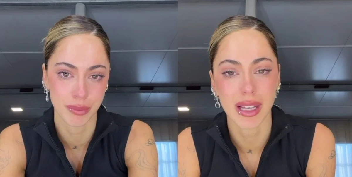 Con lágrimas, Tini Stoessel anunció la suspensión de su show en Tecnópolis