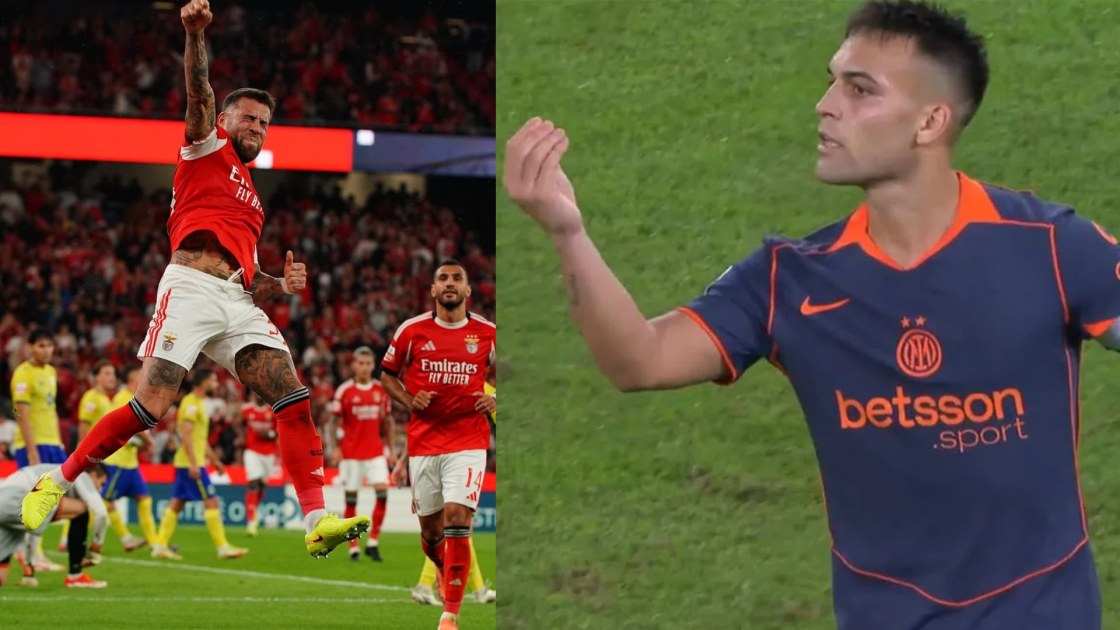 Los campeones del mundo vivieron un sábado opuesto: alegría para Otamendi, tensión para Lautaro