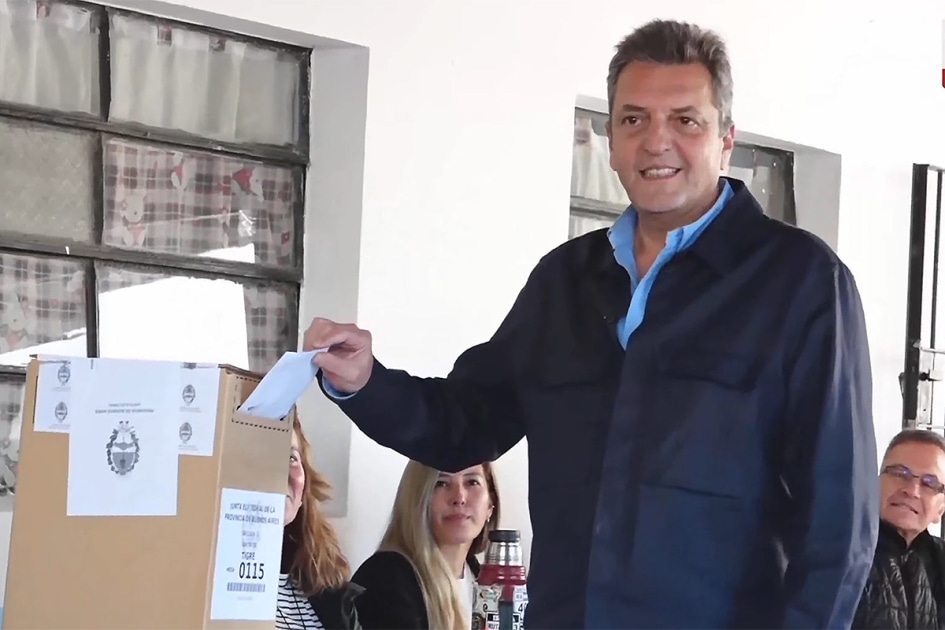 “Una elección clave”: las declaraciones de Sergio Massa tras votar en Tigre