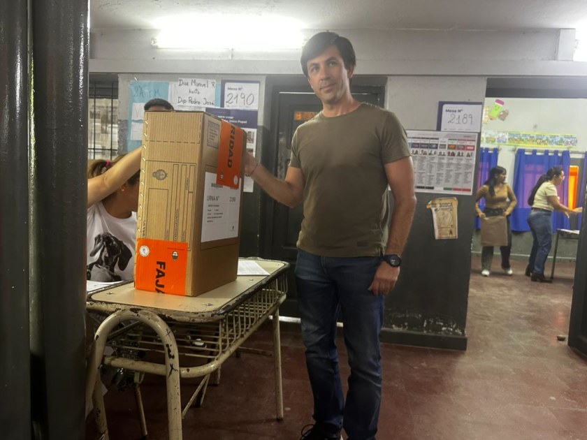 Díaz Augier, candidato a intendente del radicalismo: "Los vecinos de Alberdi están esperanzados"