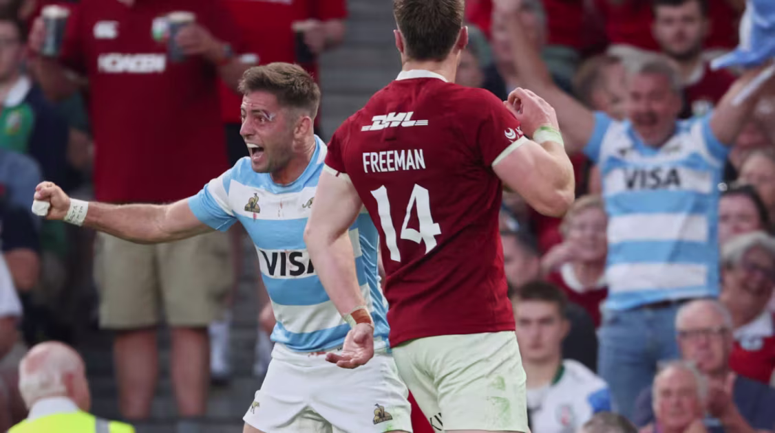 Un try de Los Pumas entre los candidatos a mejor anotación del año