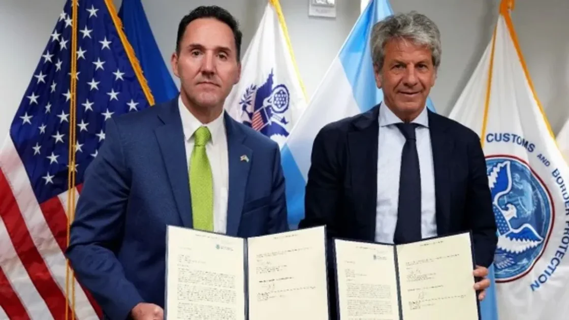 Argentina y EE.UU. firmaron un acuerdo para modernizar controles y agilizar el comercio bilateral