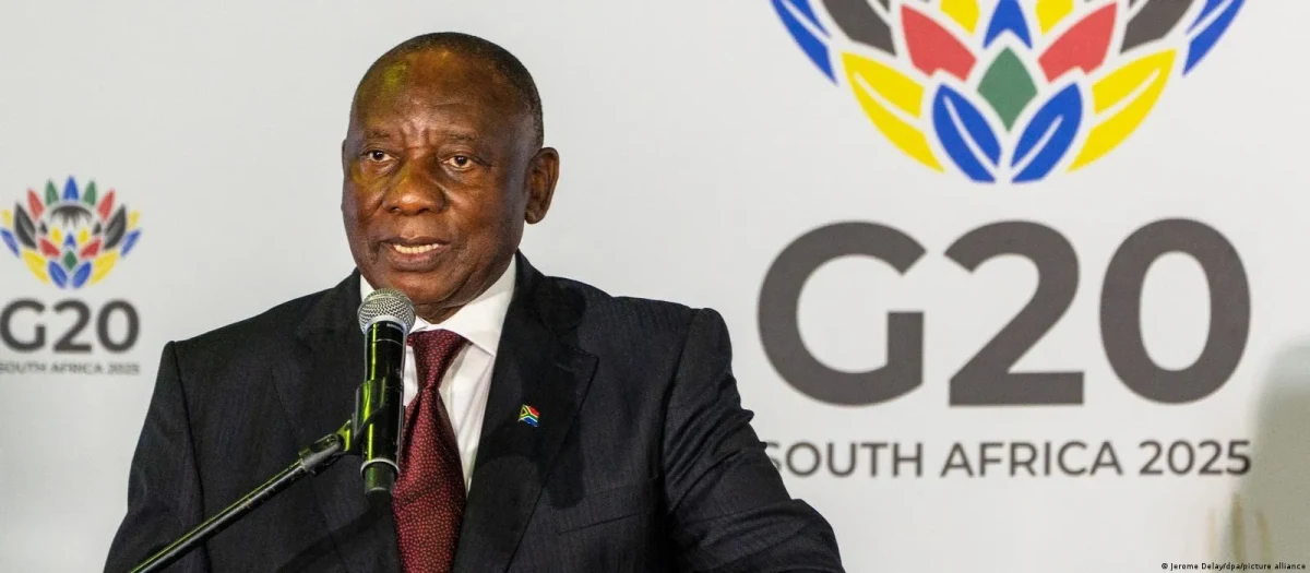 Sudáfrica critica a Estados Unidos por excluirla de la cumbre del G20 de 2026