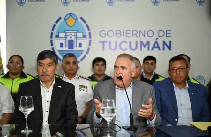 El gobernador Jaldo defendió un DNU y pidió respaldo legislativo para reactivar la obra pública