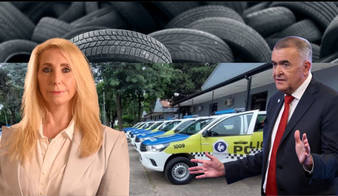 "El Jefe" le pone caucho a los patrulleros tucumanos de "el Comisario"