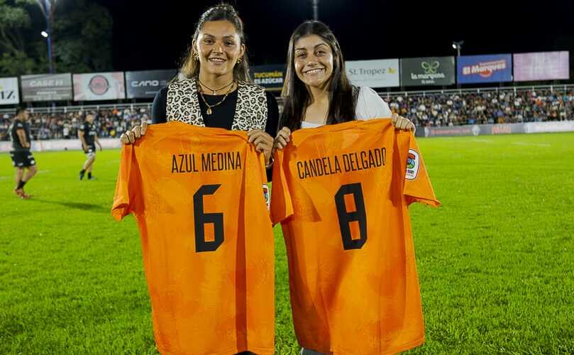 Azul Medina y Candela Delgado, dos referentes dentro y fuera de la cancha para el rugby argentino