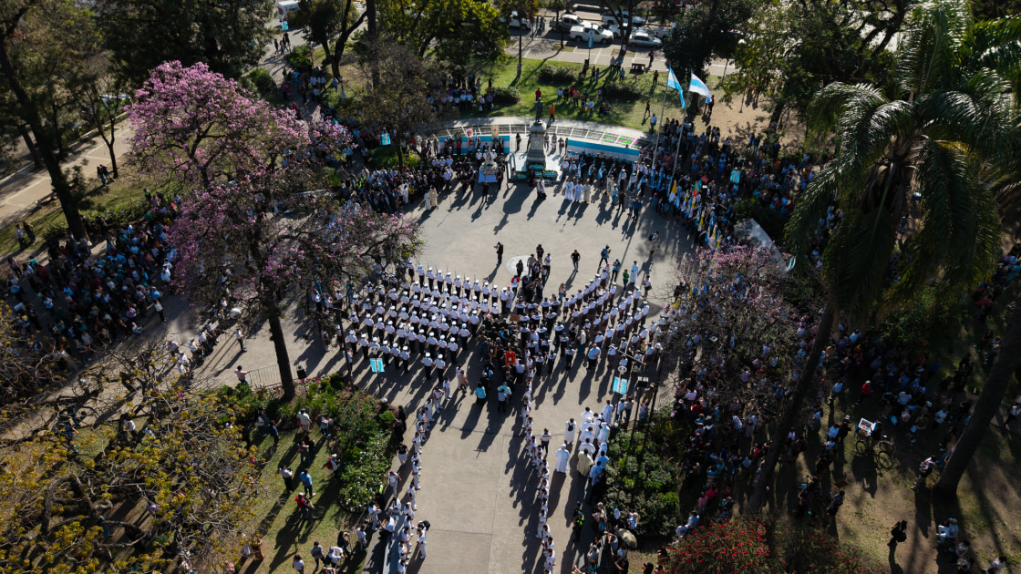 Tucumán homenajeó a Belgrano y a los próceres de la histórica batalla del 24 de septiembre de 1812