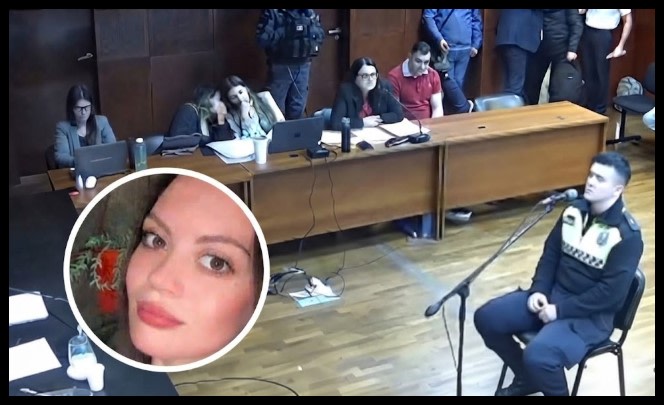 Diego Zerda no quiso declarar ni mirar las fotos de la muerte de Karla Robles en el primer día del juicio