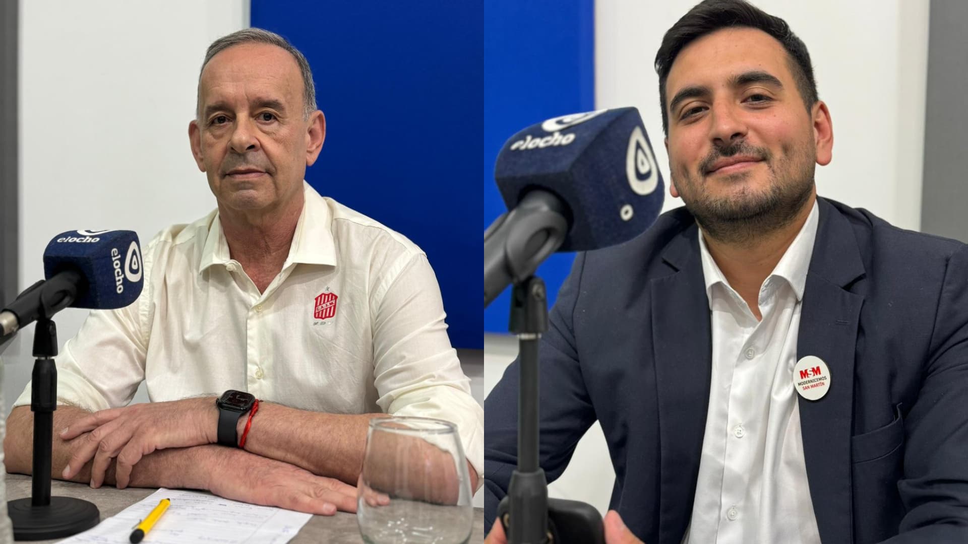 Unidad Roja y Blanca vs. Modernicemos San Martín: el trazado que presenta cada espacio