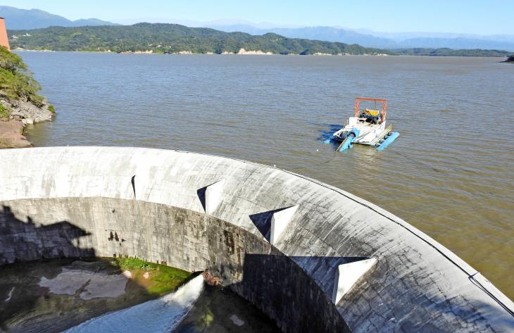 La cota en El Cadillal cayó por debajo del promedio de los últimos 25 años