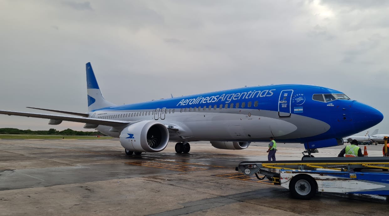 Aerolíneas Argentinas incorpora su decimoquinto Boeing 737 MAX 8 y ya suma 83 aviones