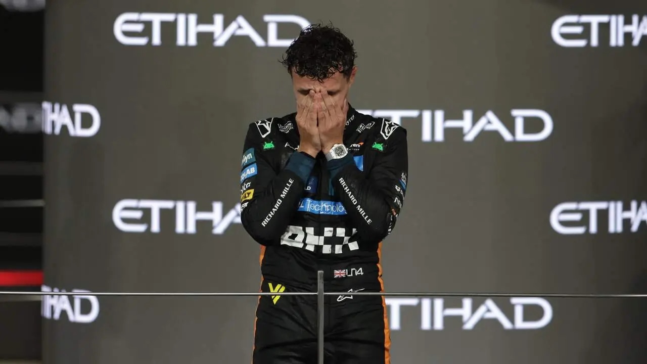 Norris rompió la hegemonía de Verstappen y Colapinto terminó último en Abu Dhabi 