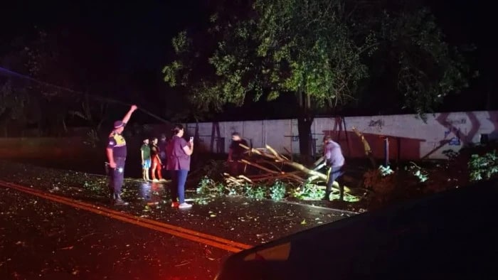 La Cocha, entre destrozos y operativos de emergencia por el fuerte temporal