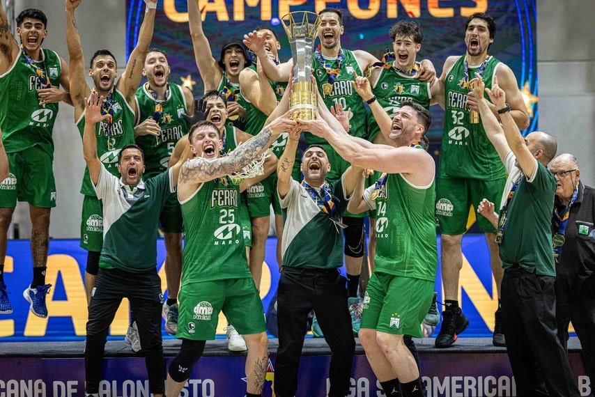 Ferro volvió a reinar en Sudamérica y celebró con presencia tucumana