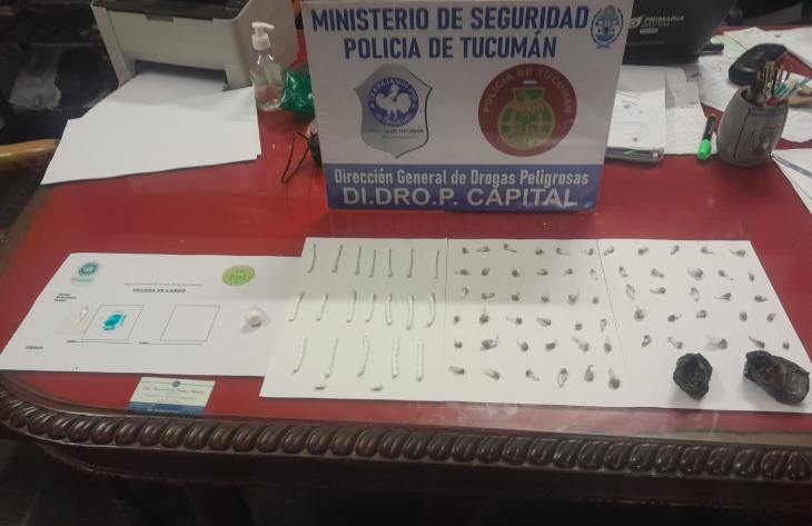 Detectan estupefacientes durante un control dentro del penal de Villa Urquiza