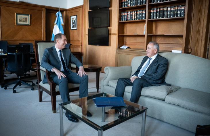 Jaldo llevó a la Nación el reclamo por la caída de recursos y pidió compensaciones para Tucumán 