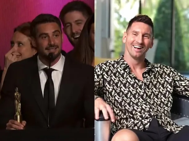 Messi a Luzu TV: Nico Occhiato celebró el Martín Fierro y anunció que el 10 estará en el programa