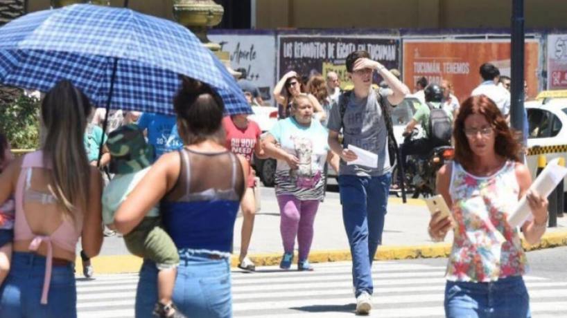 Se dispara el termómetro en Tucumán y la provincia se prepara para una semana con máximas que podrían rozar los 37 °C