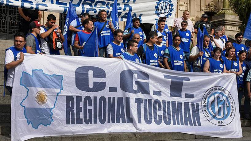 Gremios tucumanos marcharán a la Plaza Independencia en rechazo a la reforma laboral de Milei