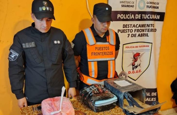Detectan una encomienda con más de un kilo de marihuana en un control fronterizo