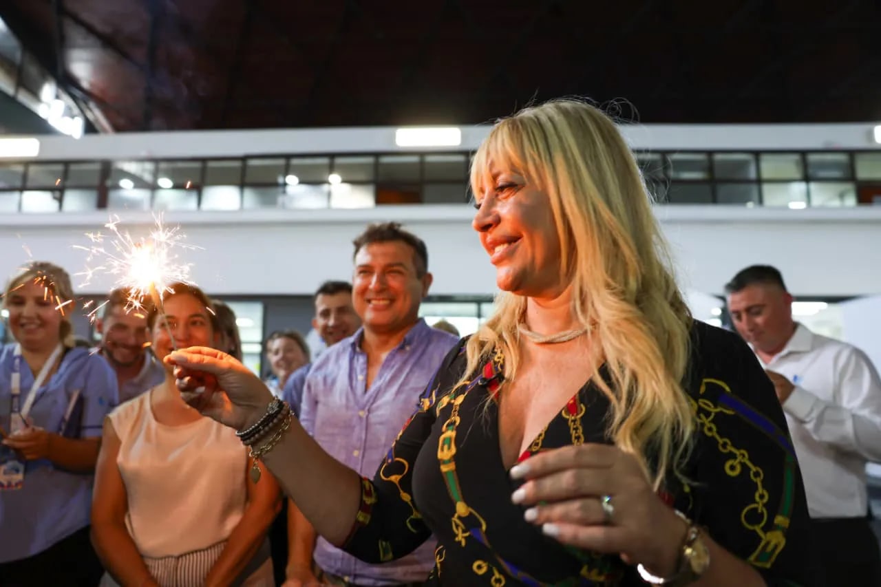 “Nada fue fácil, pero nunca bajamos los brazos”, afirmó Chahla en el brindis de fin de año