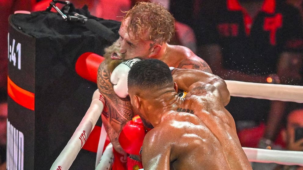 Jake Paul contó cómo quedó tras la fractura de mandíbula que sufrió ante Anthony Joshua