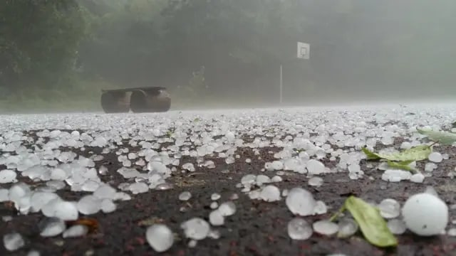 Granizo y tormentas: el anticipo del tiempo que preocupa a Tucumán