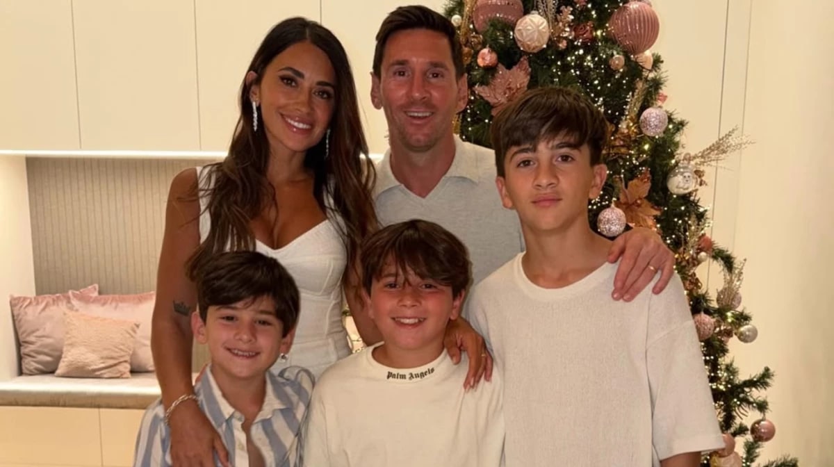 Messi arrancó el 2026 en casa: familia, calma y una pelota siempre cerca