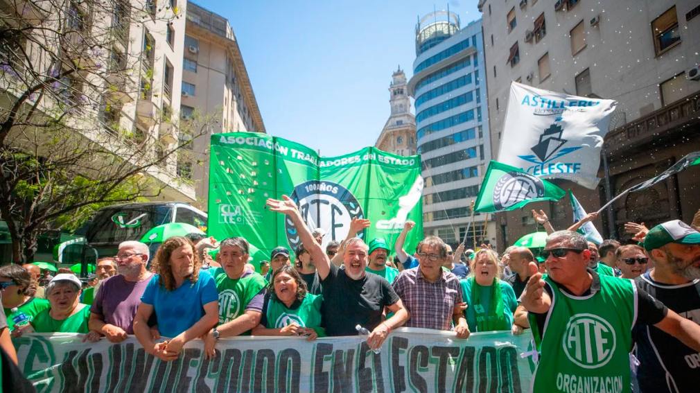ATE convocó a marchar en Buenos Aires contra la intervención de Estados Unidos en Venezuela
