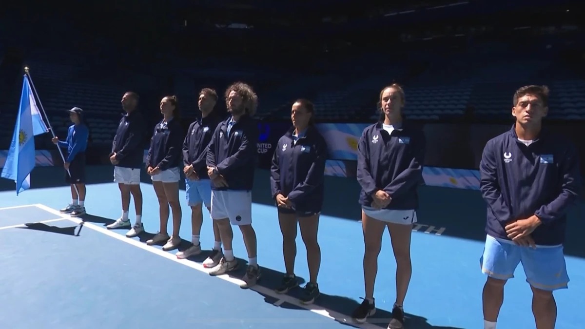 La Selección argentina dio el salto y está entre los ocho mejores en la United Cup