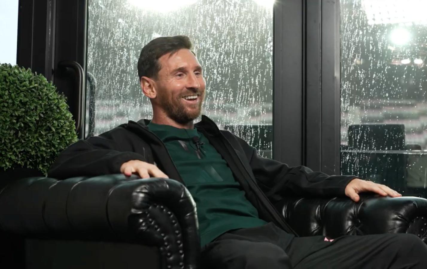 Entre risas y verdades: el costado más humano de Lionel Messi