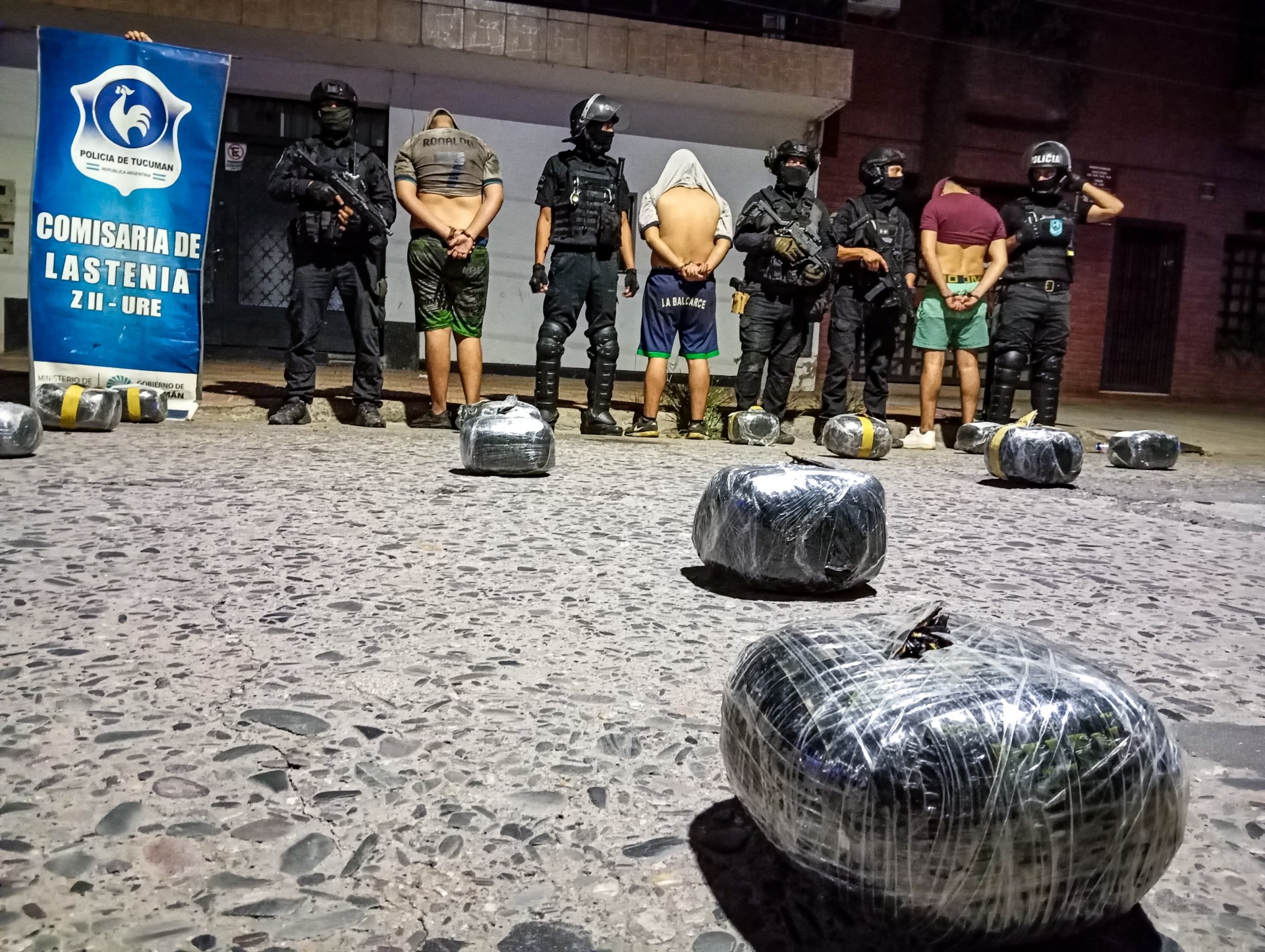 Allanamiento clave: incautaron casi 150 kilos de marihuana en la Capital