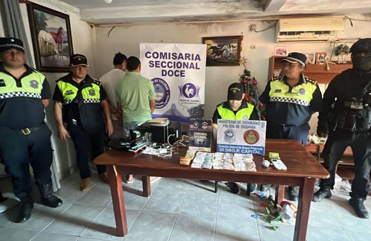 Allanamientos simultáneos terminaron con diez demorados y secuestro de estupefacientes