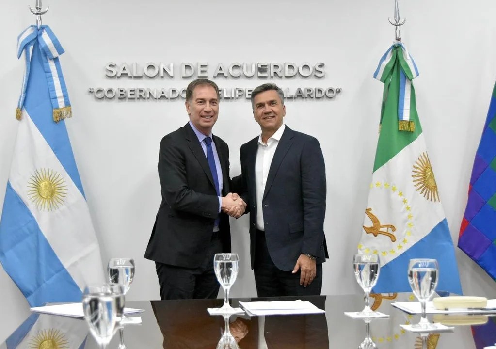 Santilli se reunió con Zdero por la reforma laboral: “Estamos en sintonía"