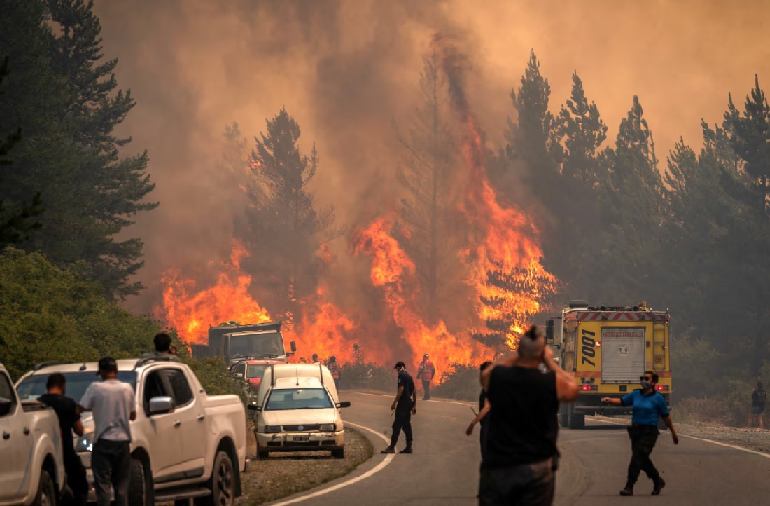 Esperan lluvias en Chubut mientras persiste la preocupación por los incendios