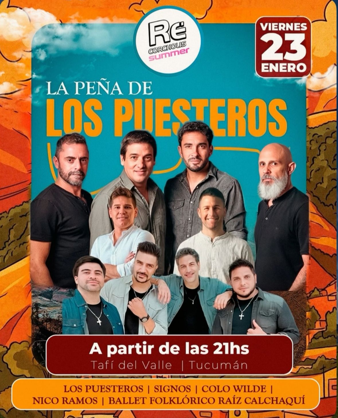 Tafí del Valle se prepara para una nueva edición de La Peña de Los Puesteros