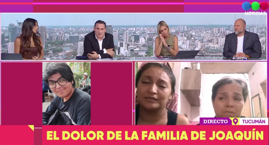 “A Joaquín lo ejecutaron por nada”: el dolor de una familia destrozada tras el crimen que conmociona a Tucumán