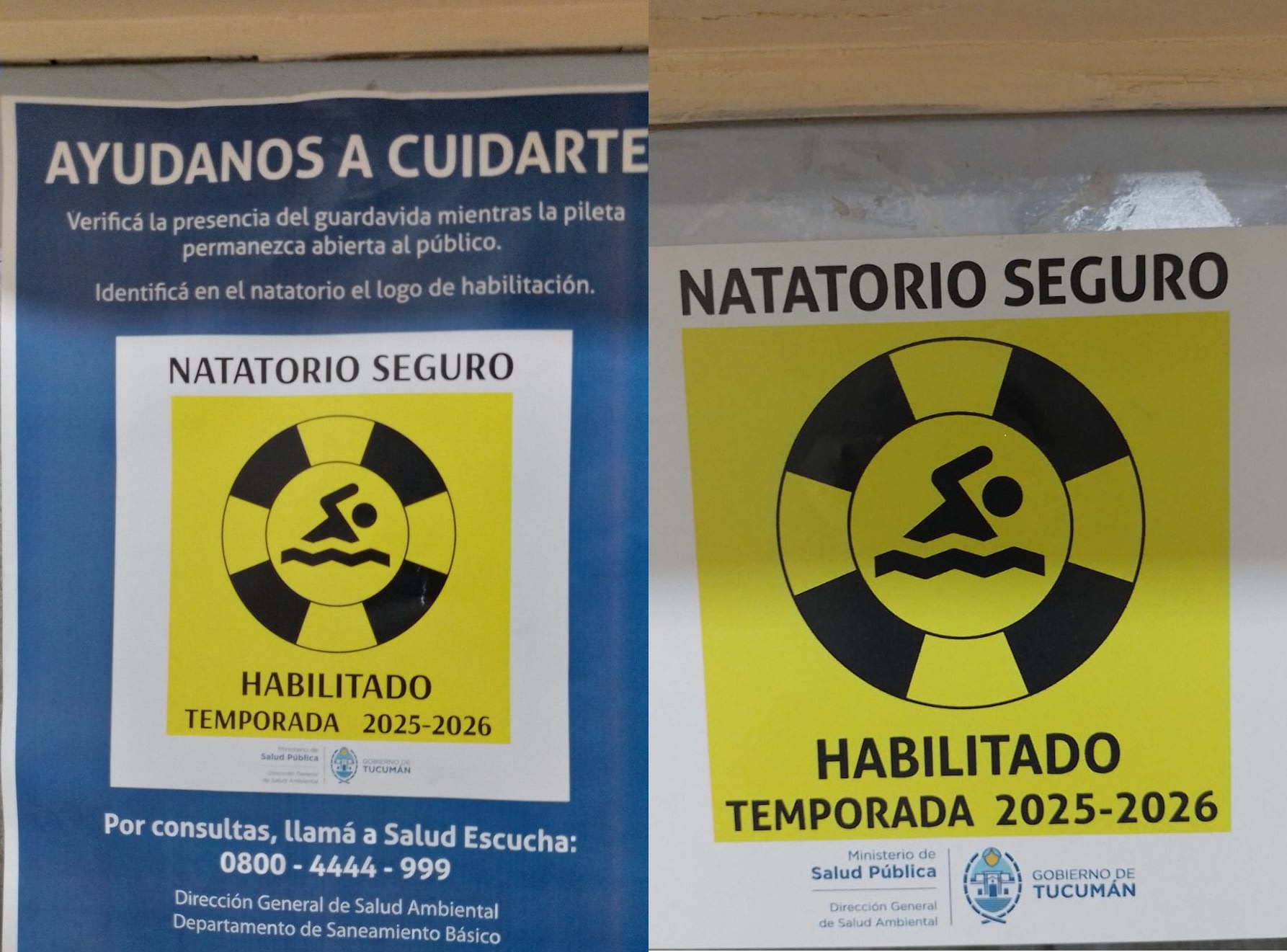 Aclaración del Ministerio de Salud Pública sobre la habilitación sanitaria del natatorio de barrio Sur