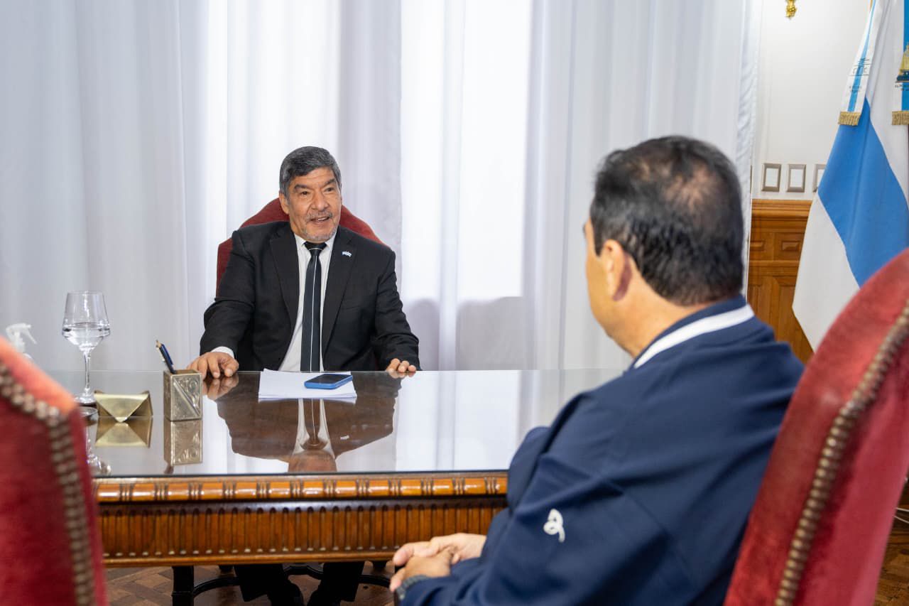 Acevedo y Mansilla analizaron la situación climática y la coordinación institucional ante emergencias