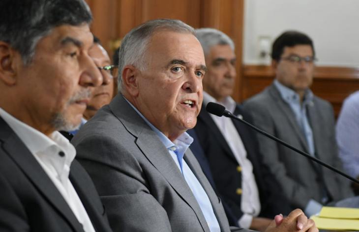 Jaldo volvió con una fuerte defensa de la gestión y apuntó contra “los caranchos” de la oposición