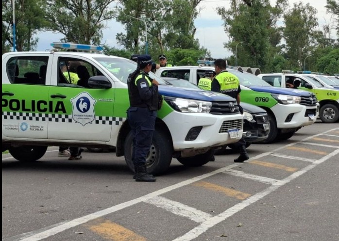Refuerzo de seguridad: la Policía de Tucumán activa un operativo masivo