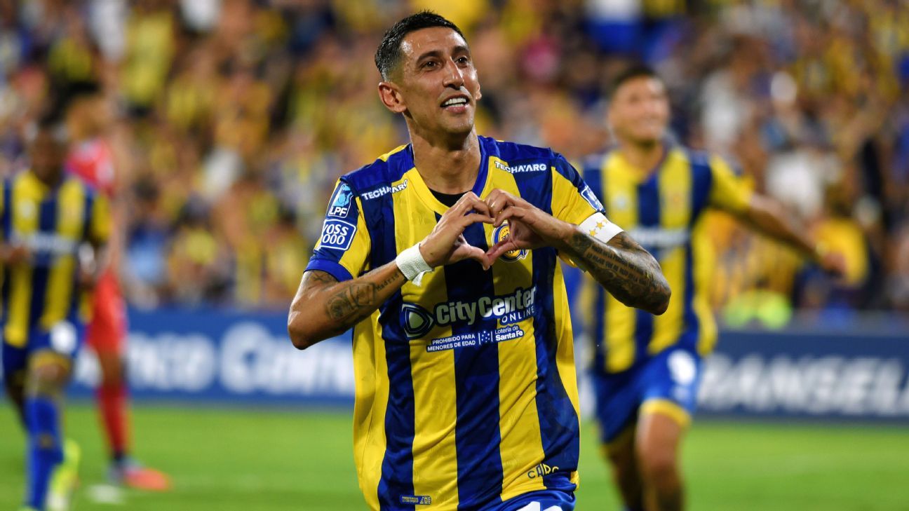 Di María, protagonista de la noche: penal, polémica y derrota en el Gigante de Arroyito