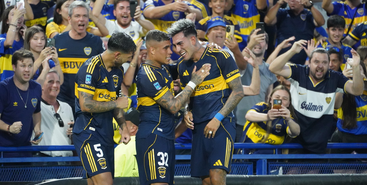 Boca arrancó el Apertura con un triunfo ajustado ante Riestra en La Bombonera