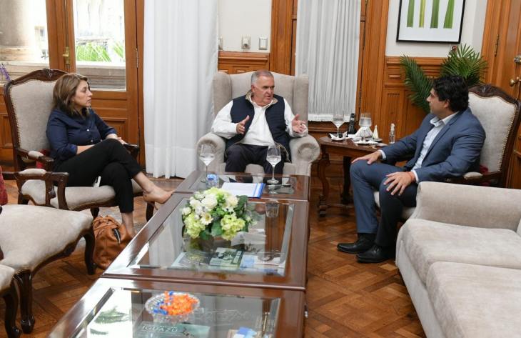 Avanzan con obras para mejorar la seguridad, el tránsito y los servicios en Alberdi